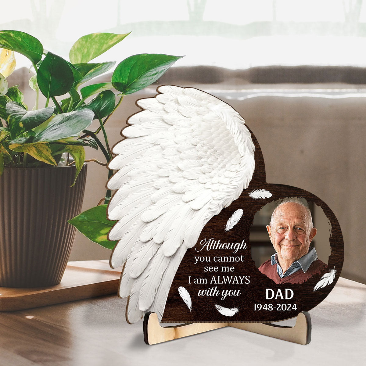 In My Heart - Personalized Wooden Plaque