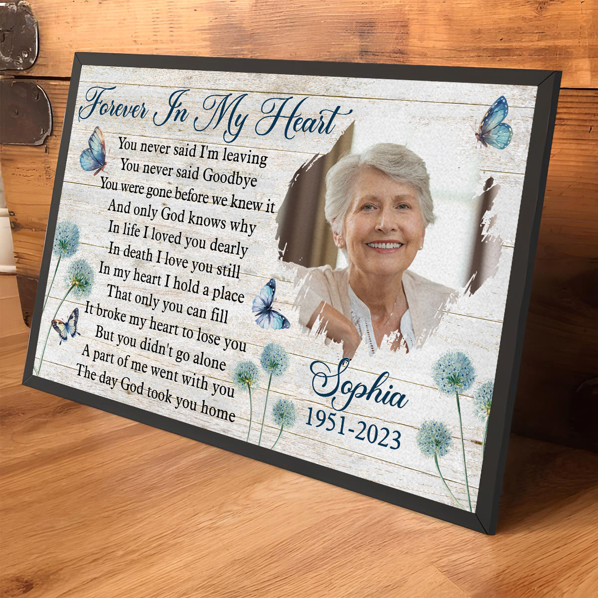 Missing You Always - Personalized Custom Poster