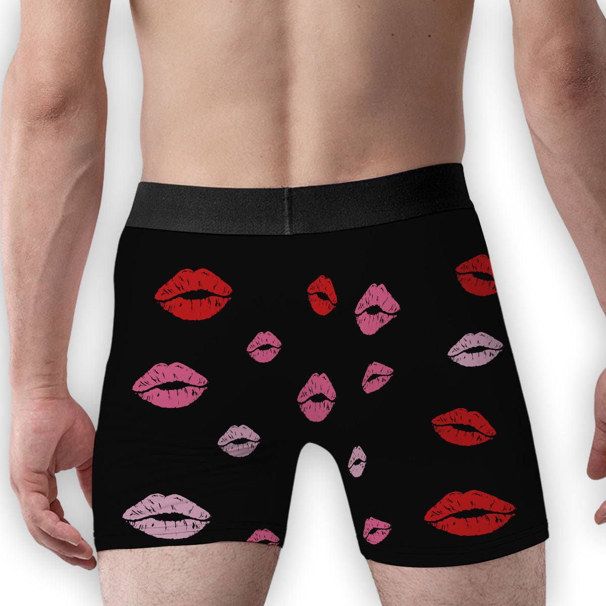 Property Of Her - Personalized Photo Men's Boxer Briefs