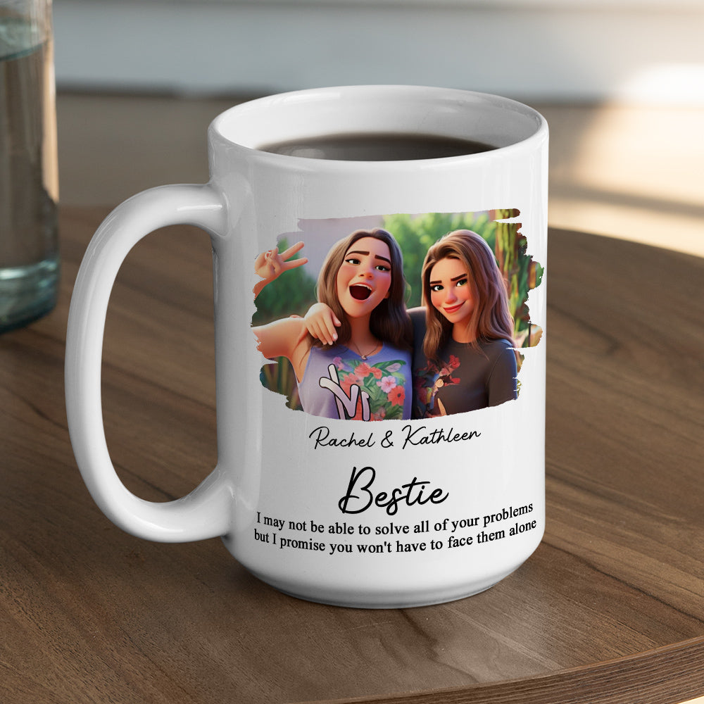 Friendship Forever Keepsake - Personalized Custom Coffee Mug