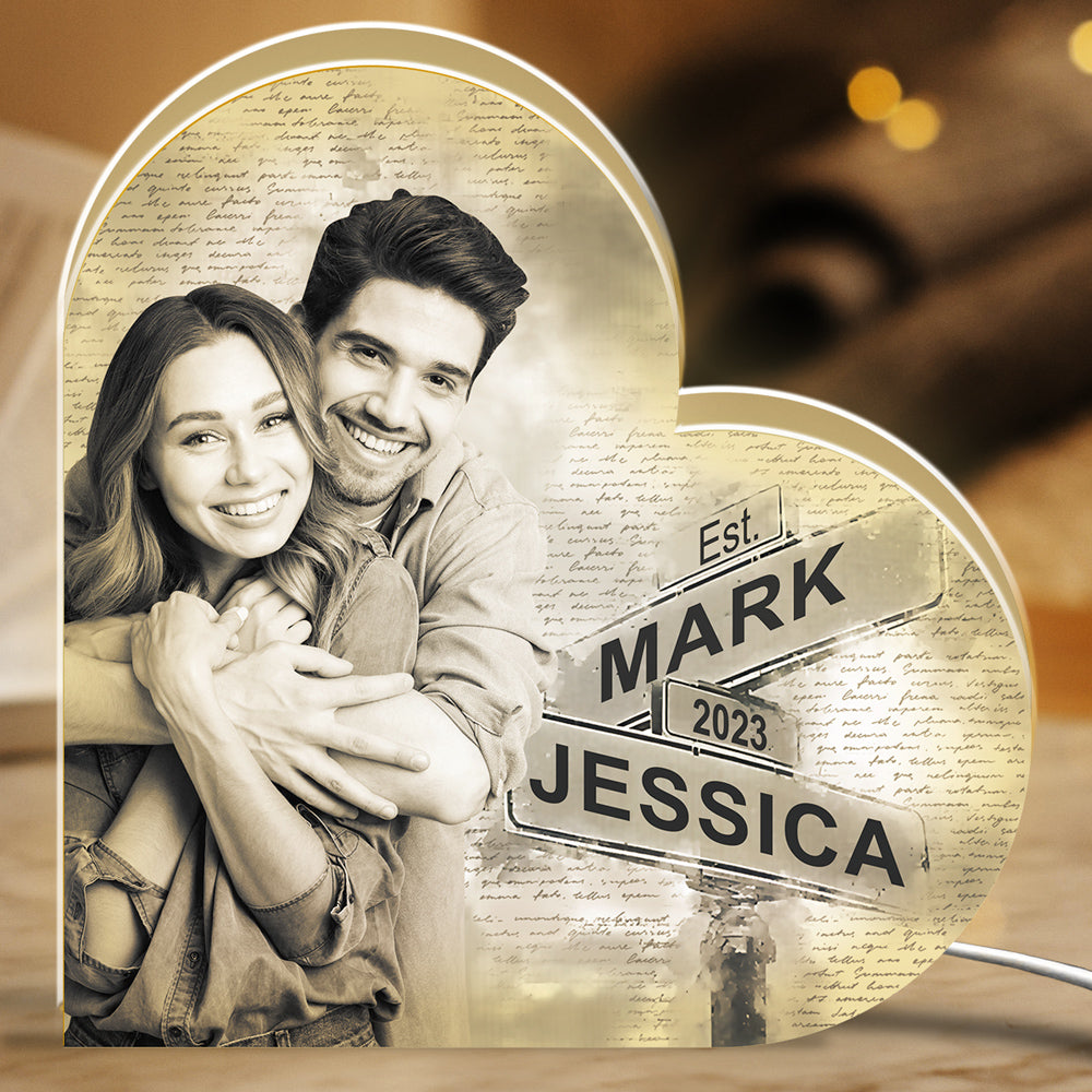 Couple Love - Personalized Custom Light Box