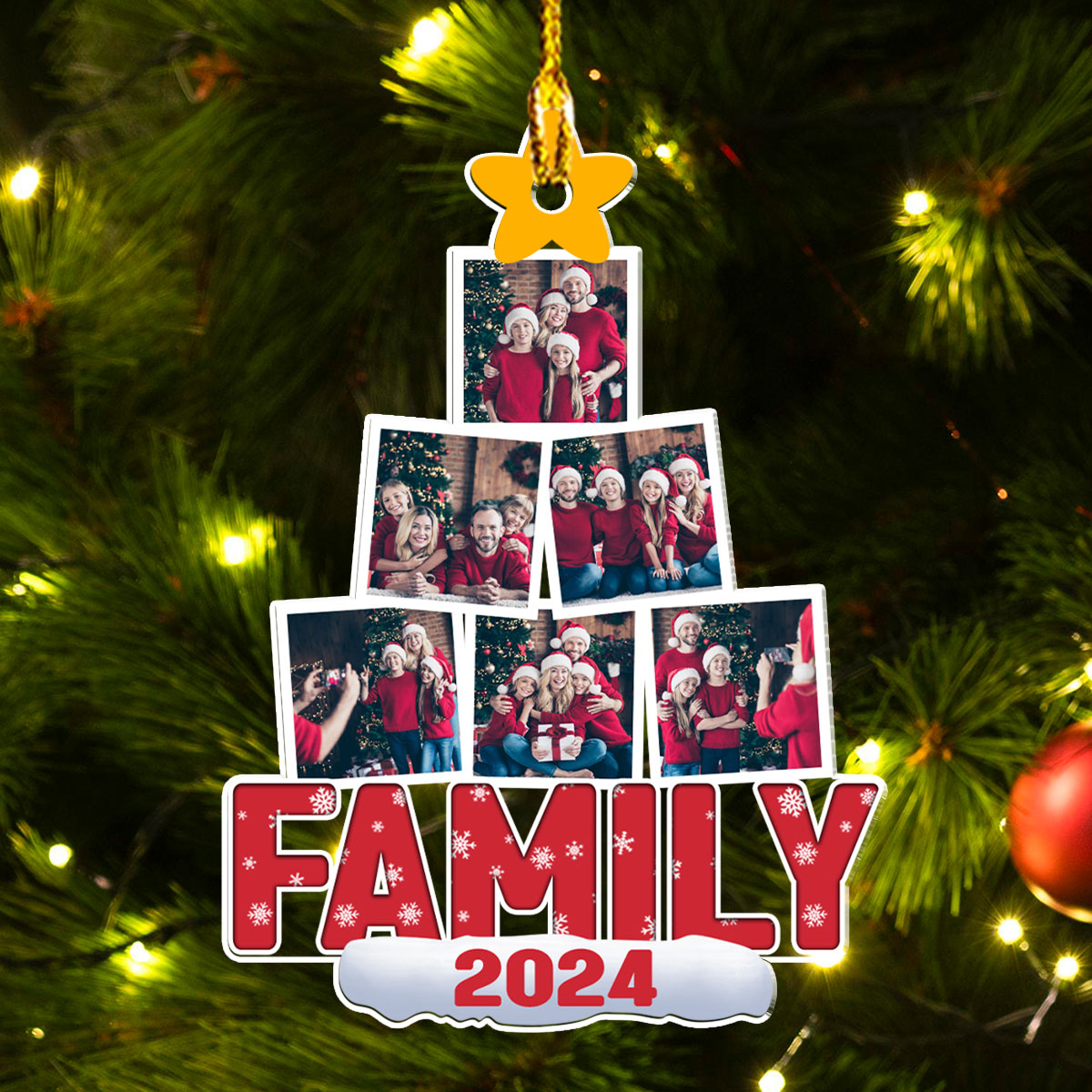 Family Together - Personalized Custom Acrylic Ornament