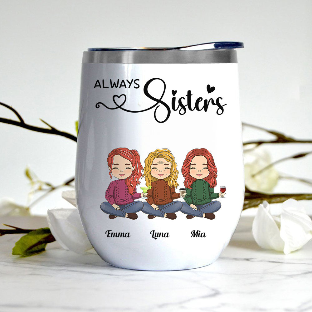Life Is Better With - Personalized Custom Wine Tumbler