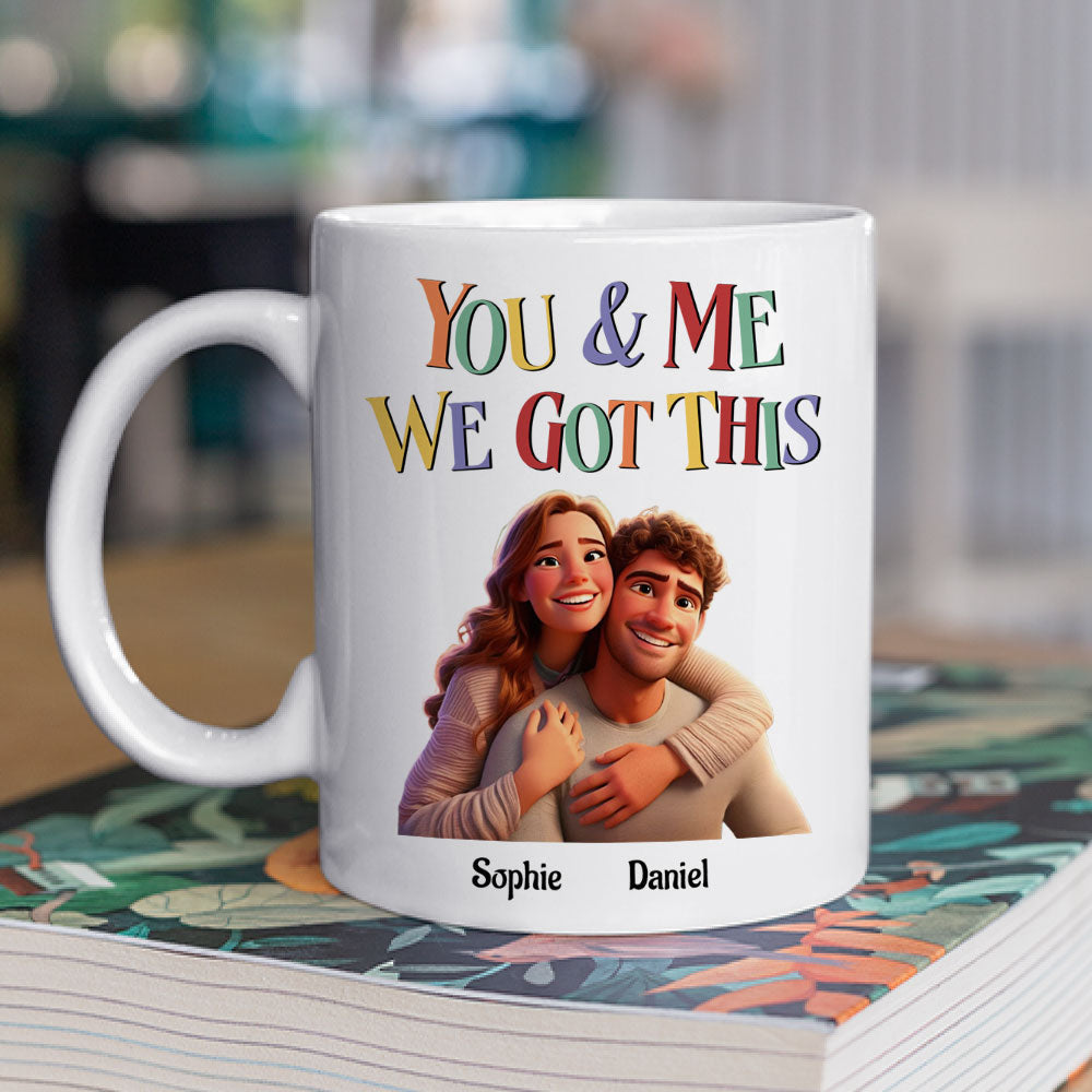 You And Me - Personalized Custom Coffee Mug