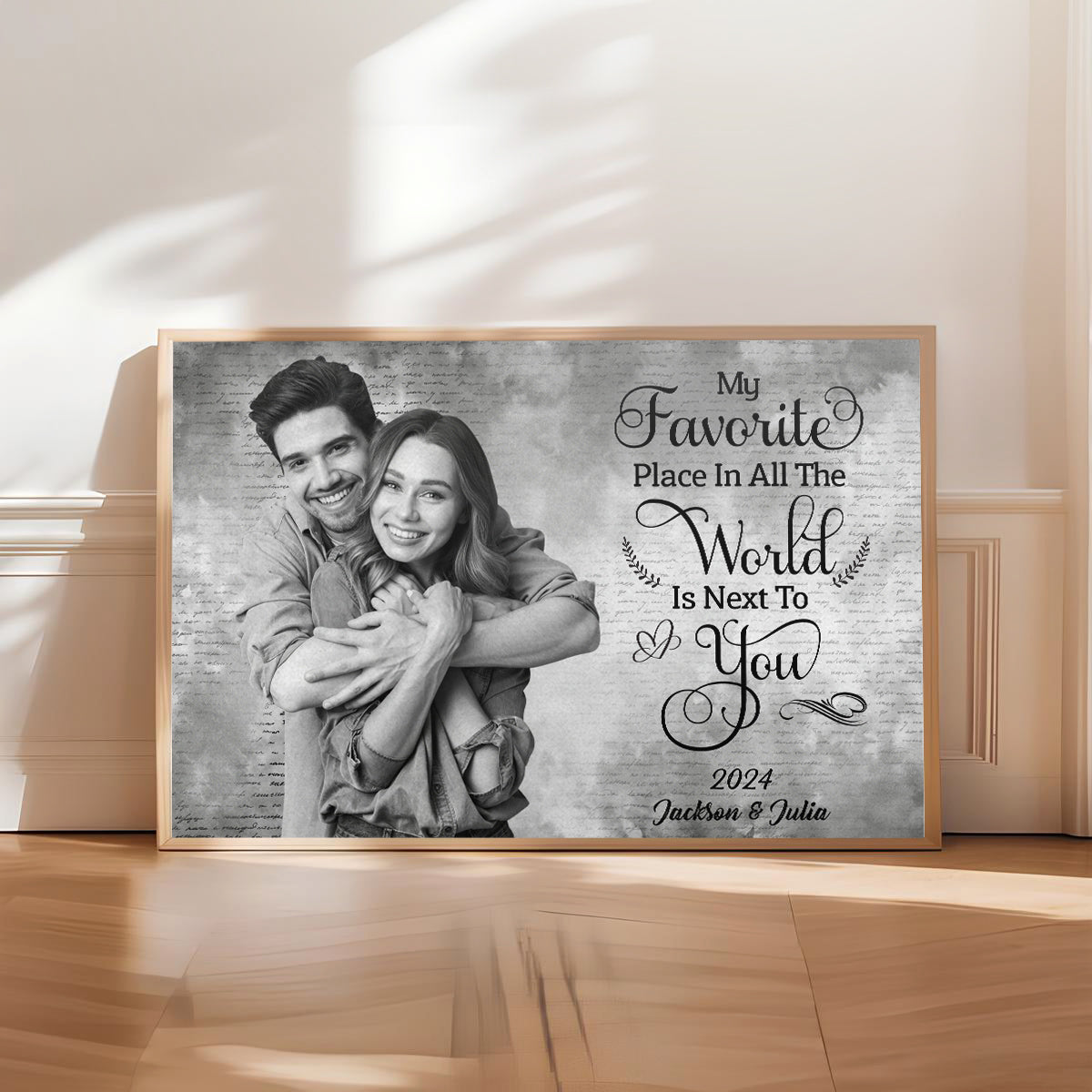 Custom Photo My Favorite Place - Personalized Custom Poster