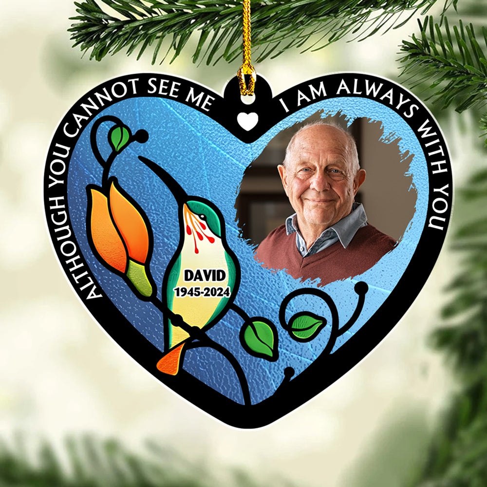 I Am Always With You Version 3 - Personalized Custom Acrylic Ornament