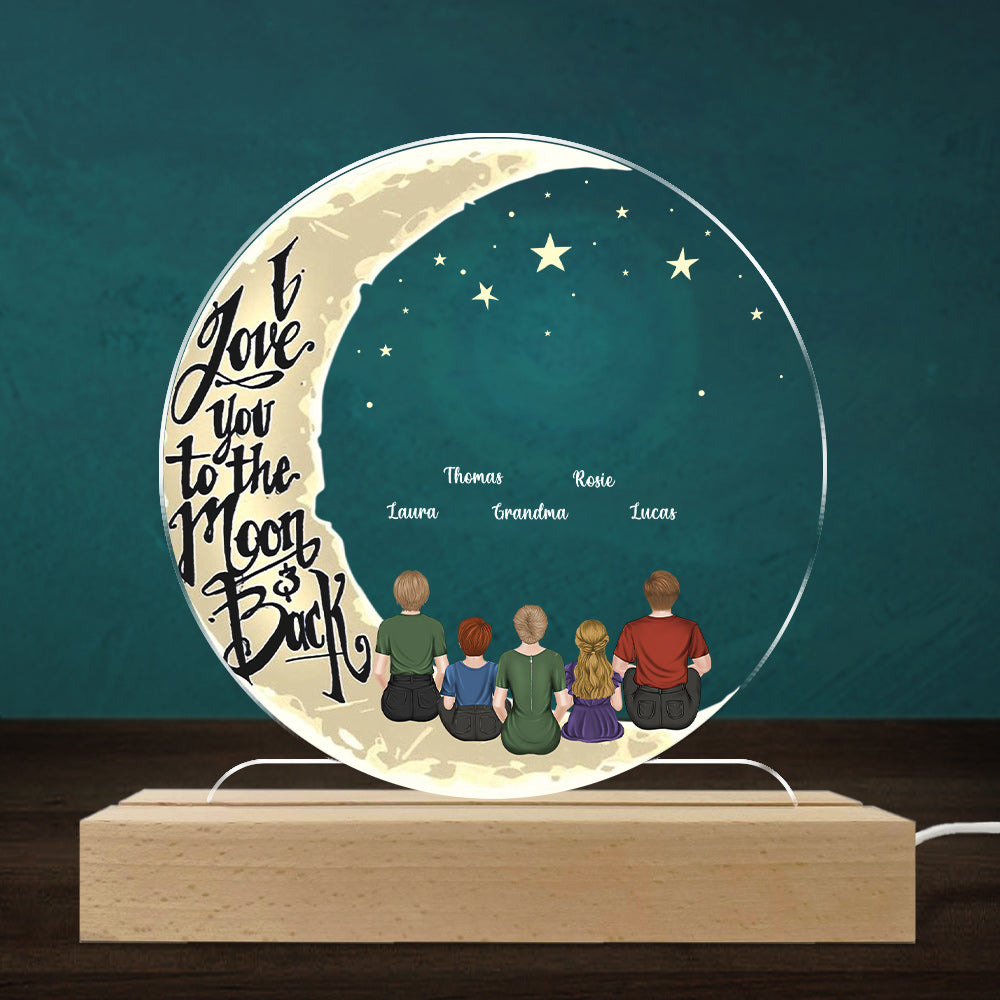 I Love You More Than Anything - Personalized Custom LED Light