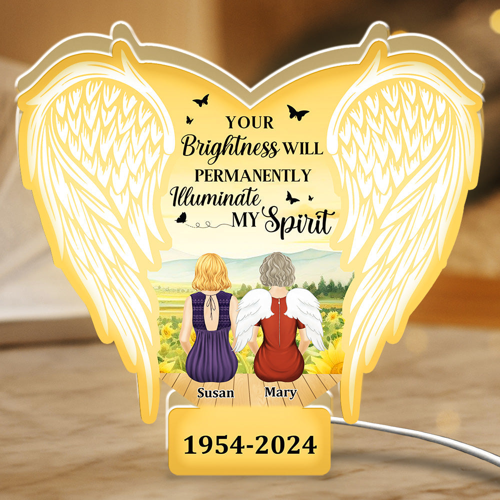 Your Radiance Will Forever Glow - Personalized Light Box