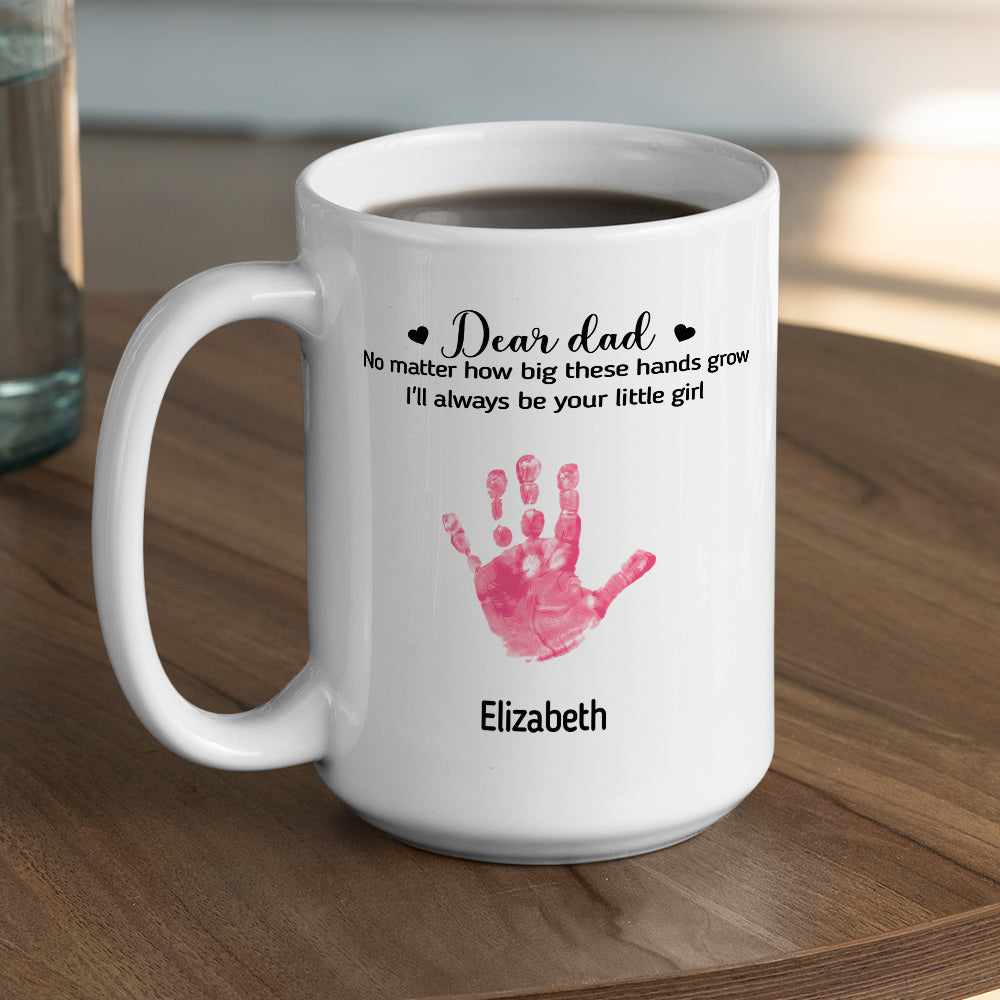 Little Kids Of Dad - Personalized Custom Mug