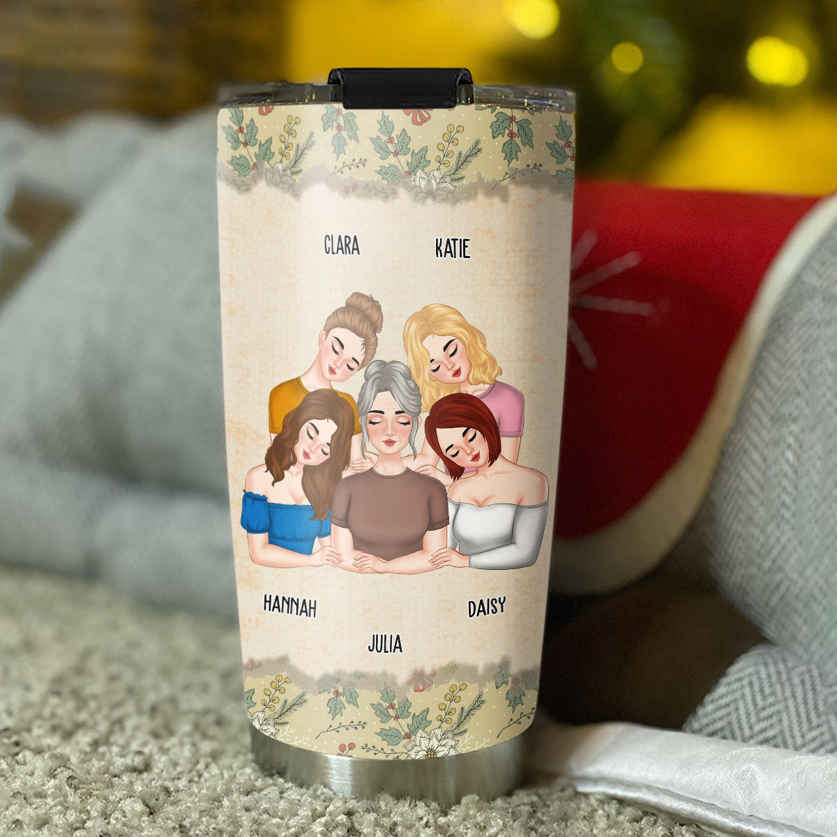 Forever Linked - Personalized Custom Tumbler