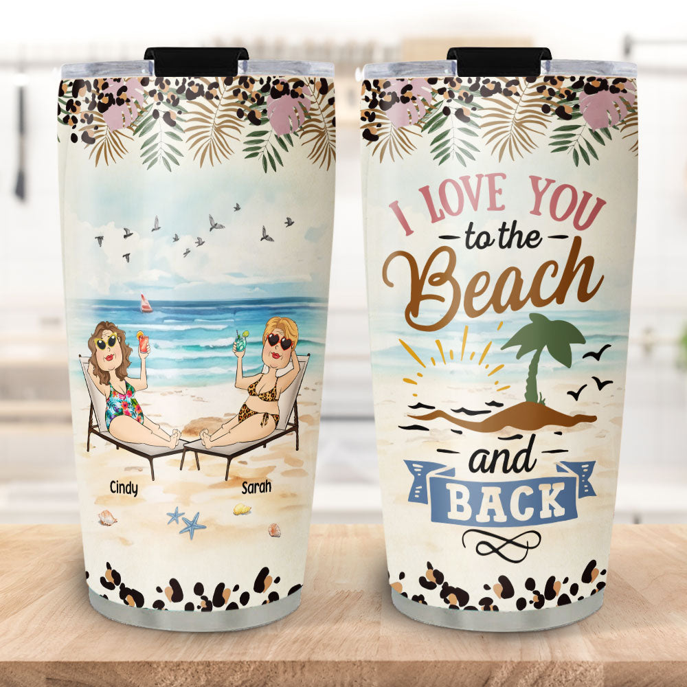 Hola Beaches - Personalized Custom Tumbler