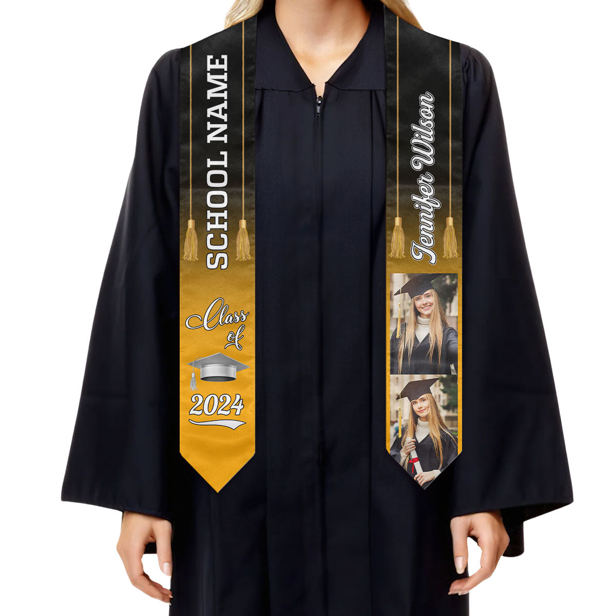 Class Of 2025 - Personalized Custom Graduation Stole