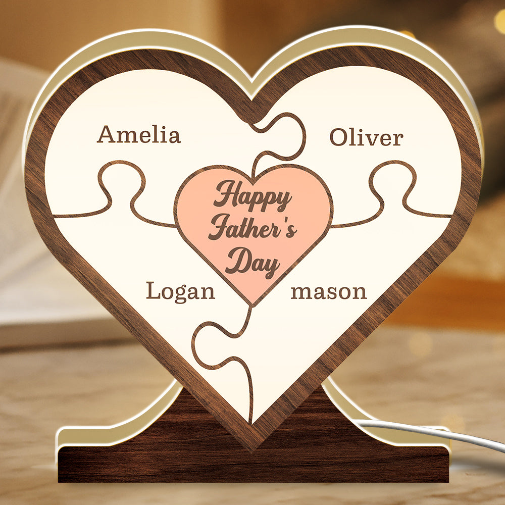 Family Mosaic - Personalized Custom Light Box