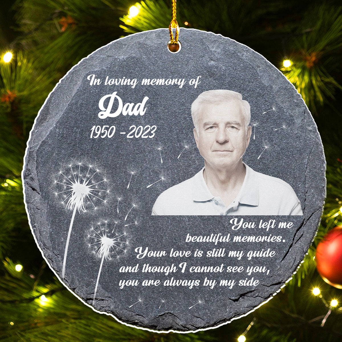 You Are Loved Beyond Words - Personalized Custom Acrylic Ornament