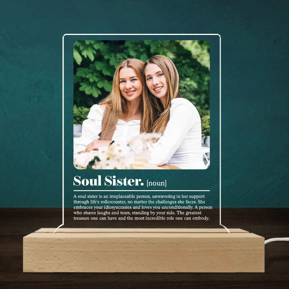 Soul Sisters - Personalized Custom LED Light