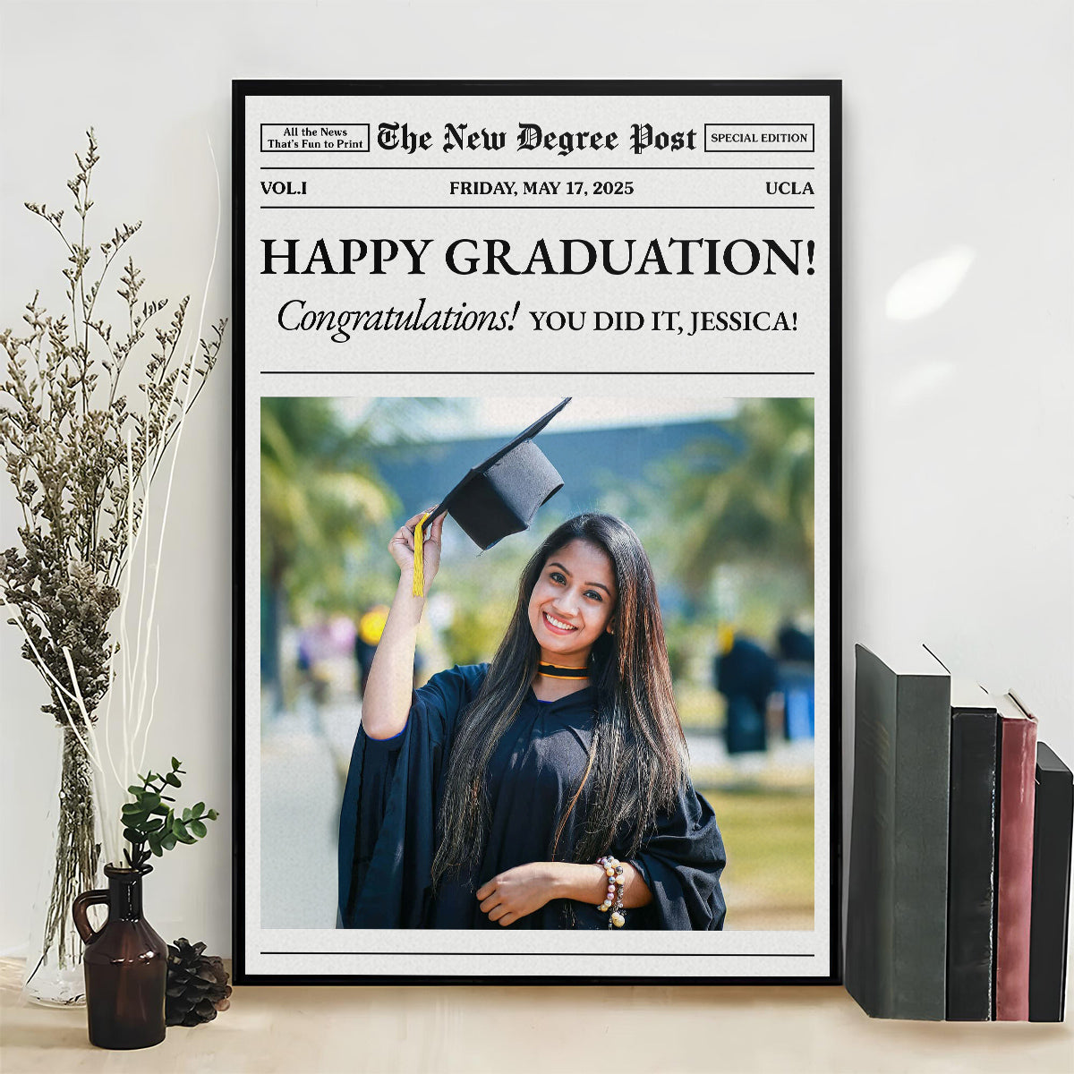 The New Degree Post - Personalized Custom Poster
