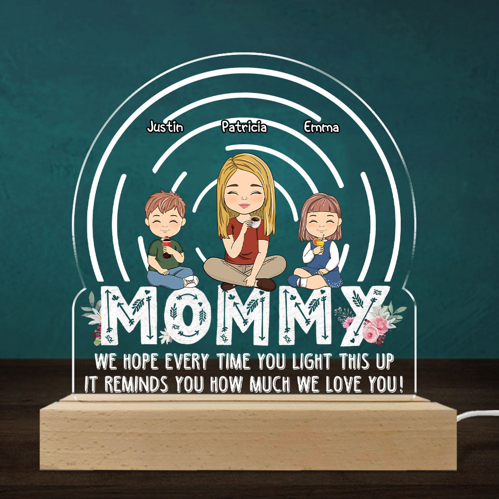 We Hope Every Time You Light This Up - Personalized Custom LED Light