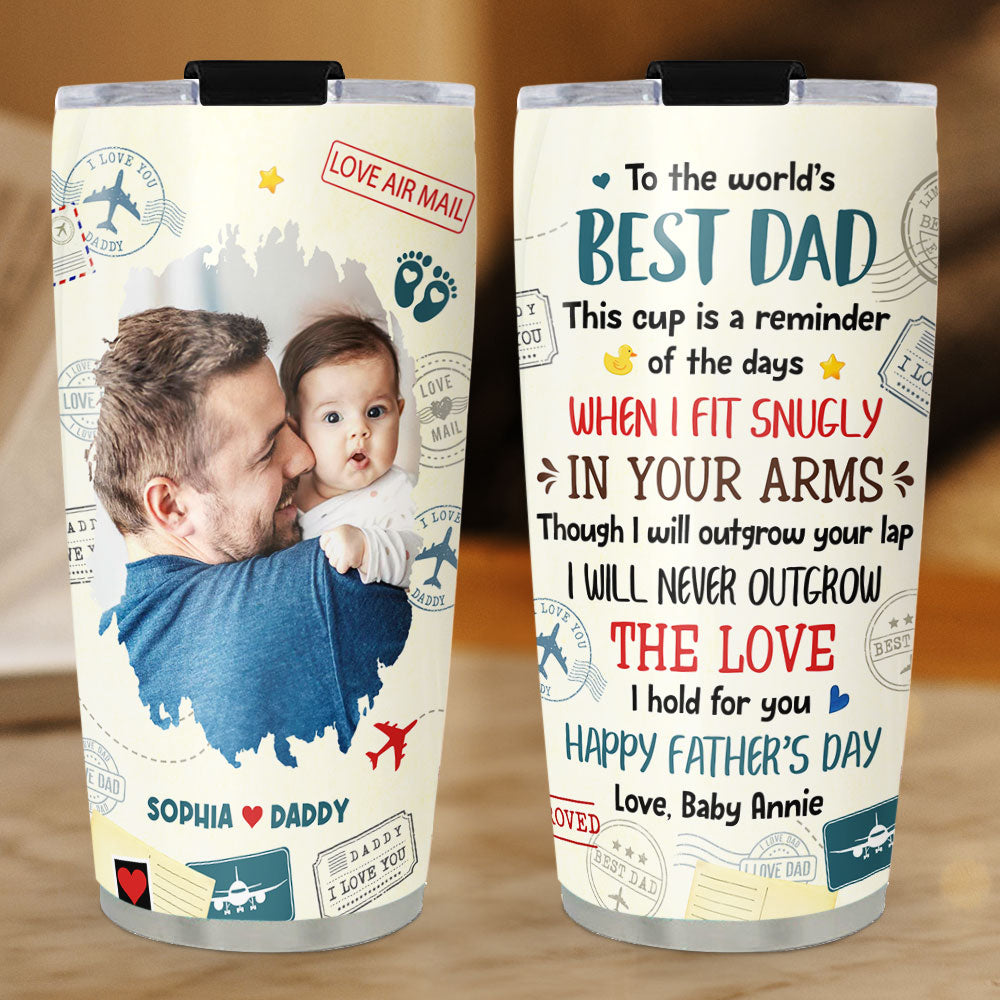The Love I Hold For You Photo - Personalized Custom Tumbler
