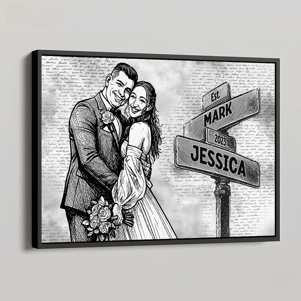 I Need You Because I Love You Version 2 - Personalized Custom Poster