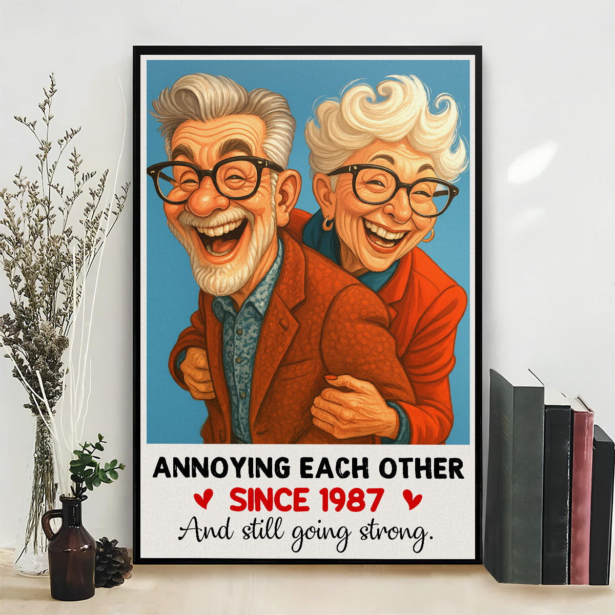 Funny Forever Love - Personalized Custom Poster