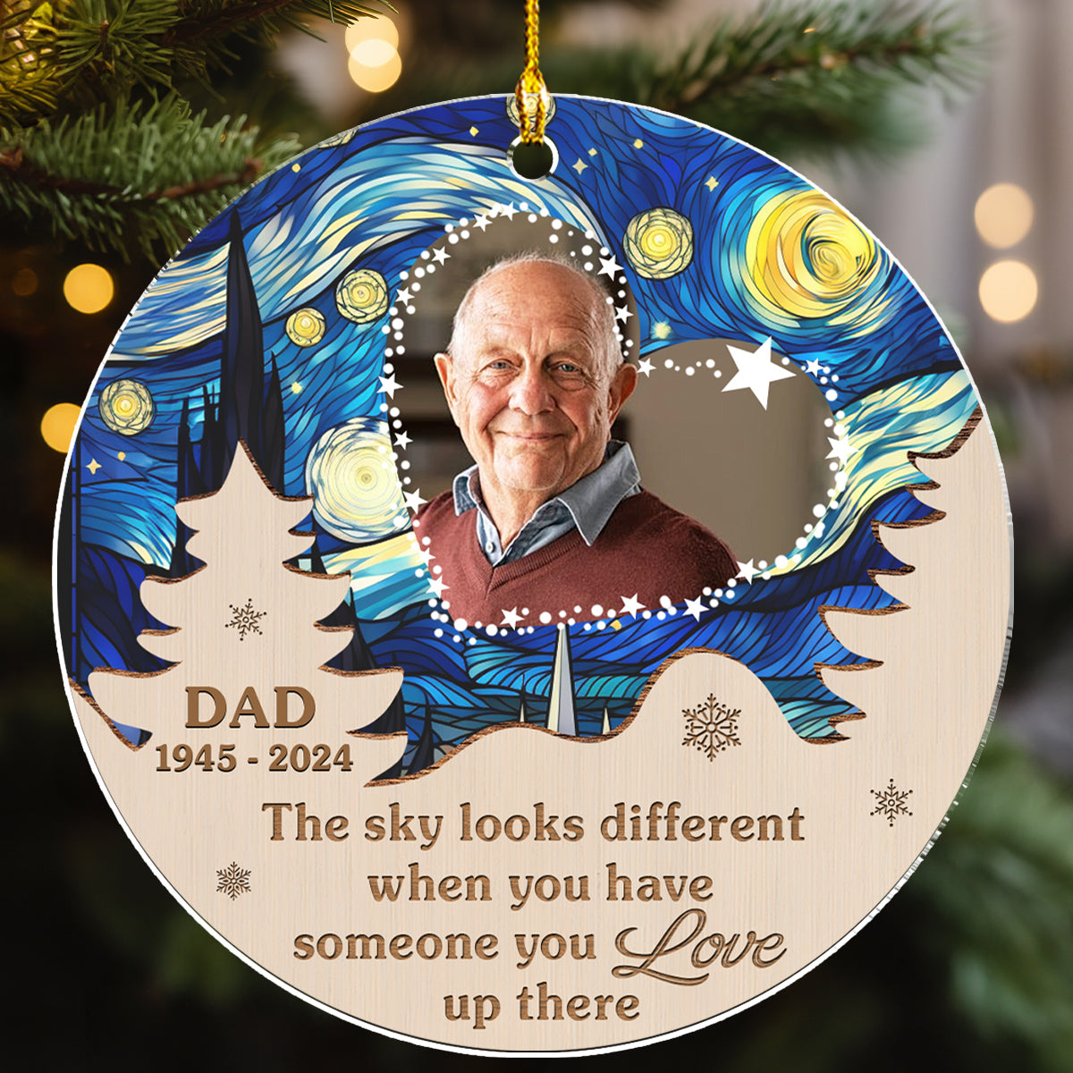 Sky Different - Personalized Custom Acrylic Ornament
