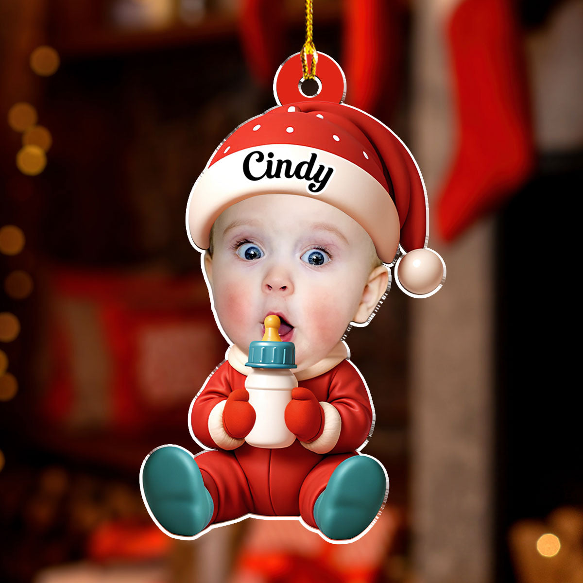 Little Joy Christmas - Personalized Custom Acrylic Ornament