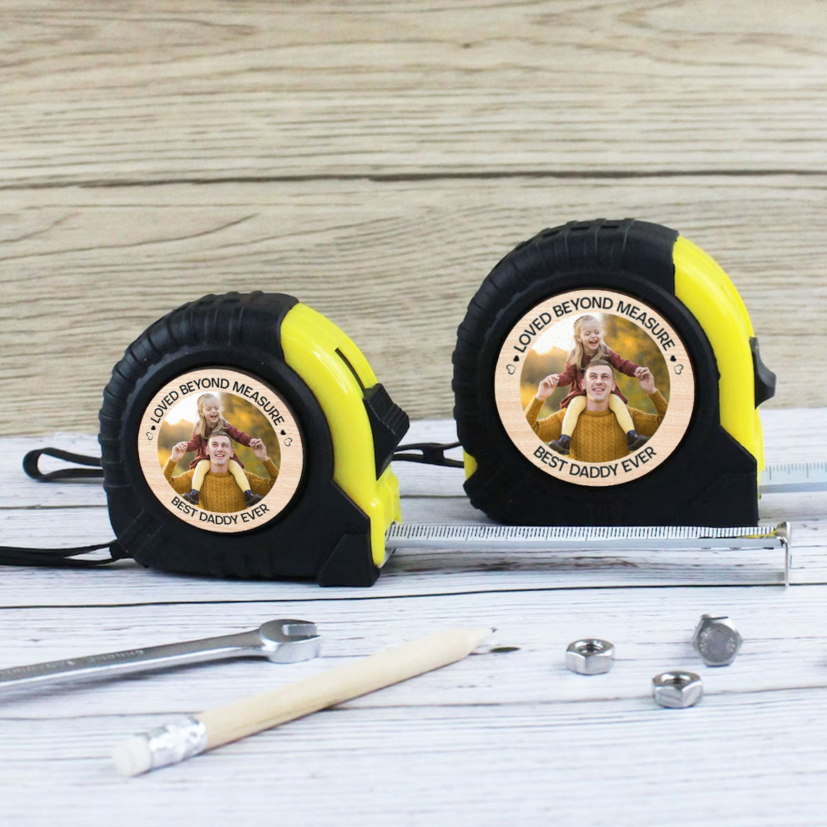 Loved Beyond Measure - Personalized Custom Tape Measure