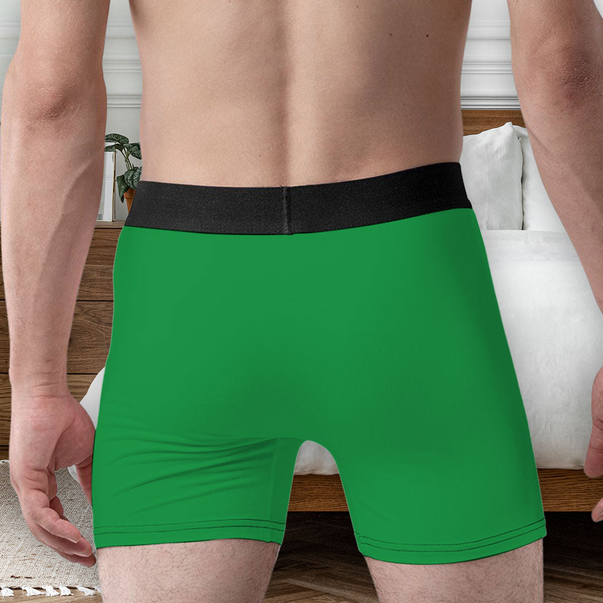 Funny Face - Personalized Photo Men's Boxer Briefs