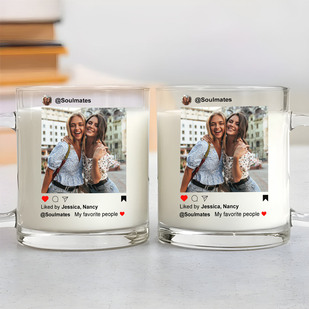 Besties Slay Together - Personalized Custom Glass Mug