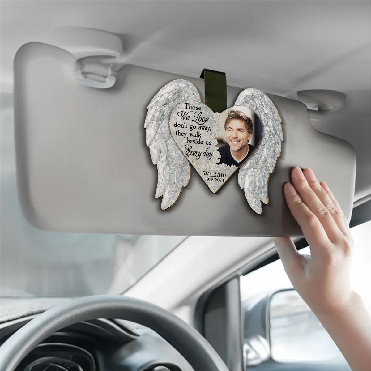 Those We Love - Personalized Custom Car Visor Clip