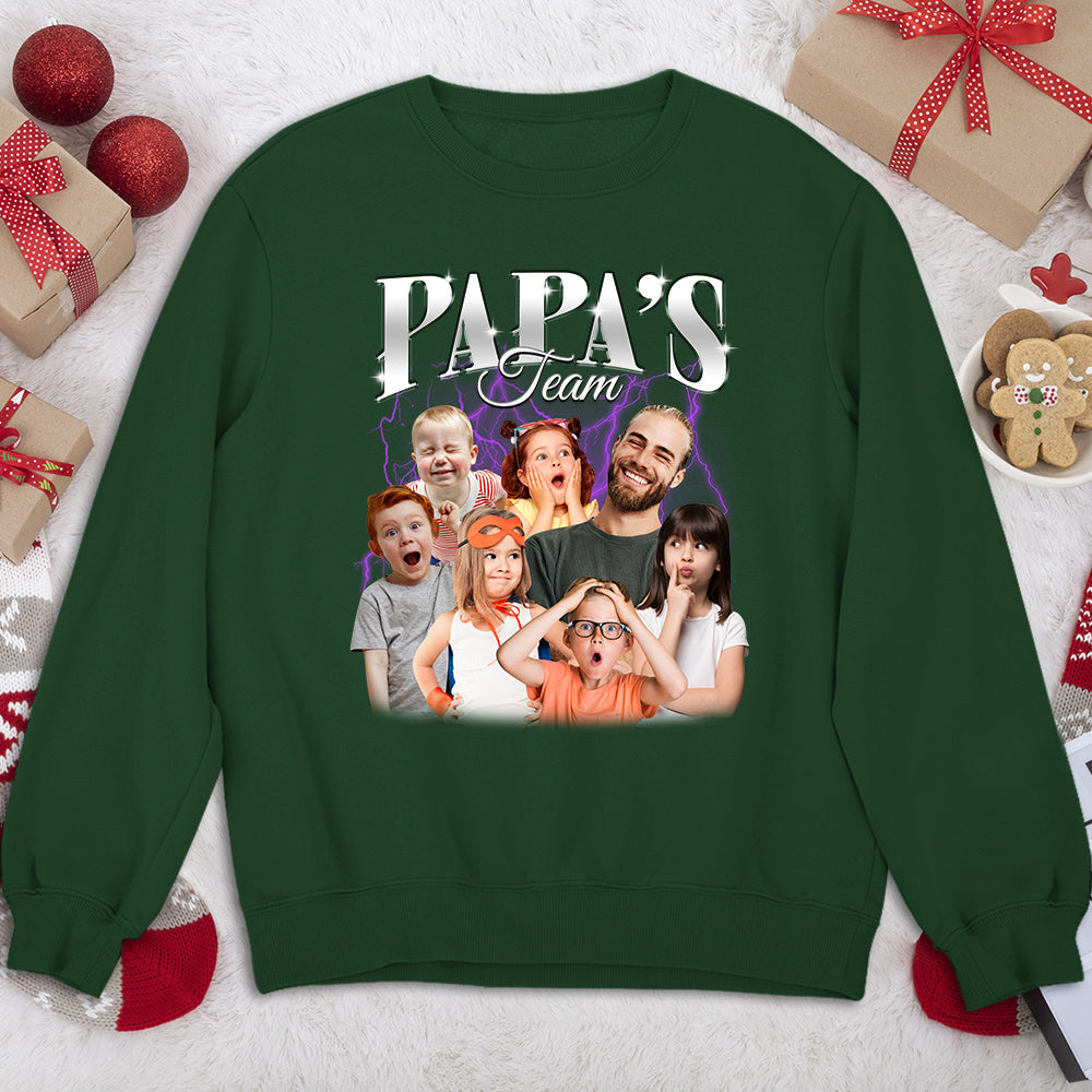 Team Of Daddy - Personalized Custom Shirt