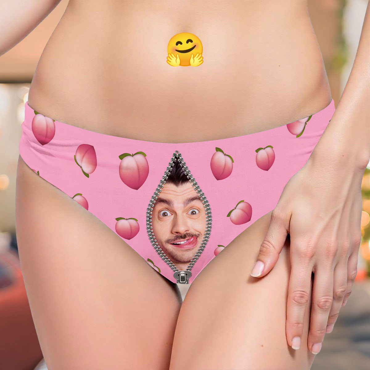 Touching It All The Time - Personalized Women Briefs