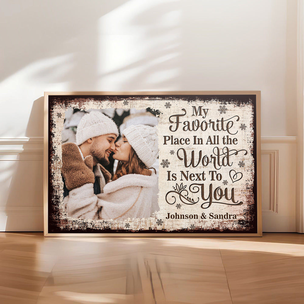 My Favorite Places - Personalized Custom Poster