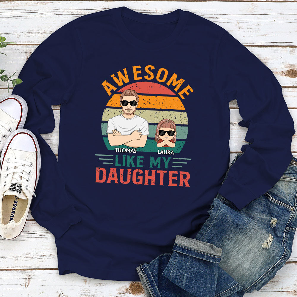 Awesome Like My Kids - Personalized Custom Shirt