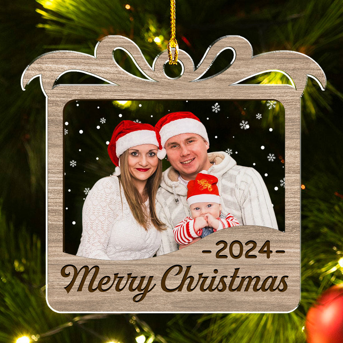 Winter Dreams - Personalized Custom Acrylic Ornament