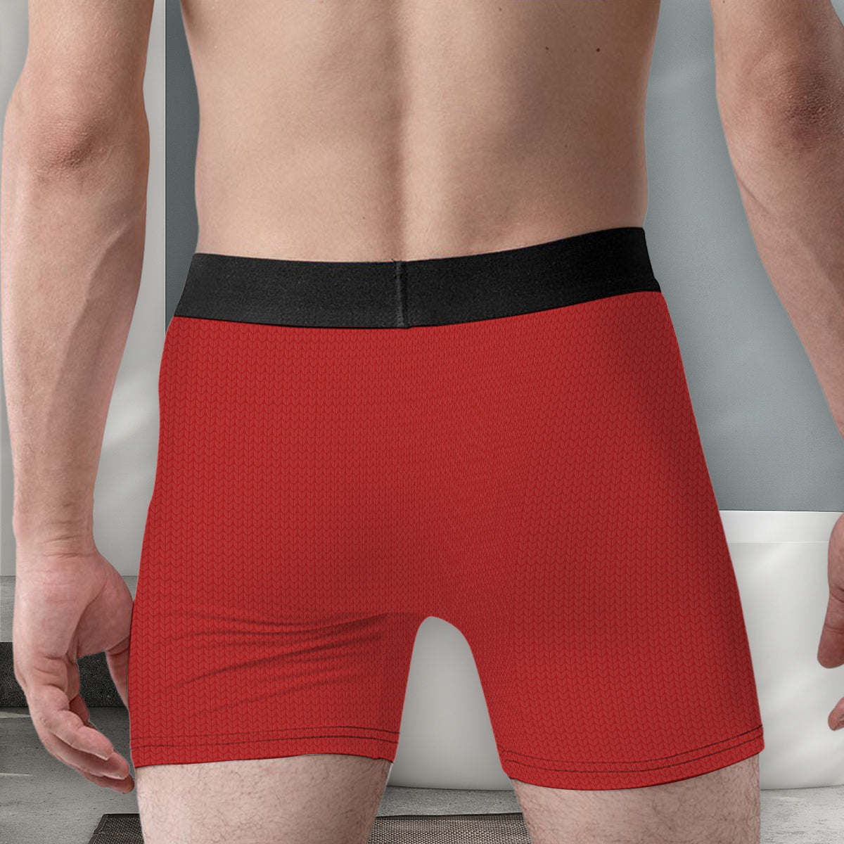 My Balls - Personalized Photo Men's Boxer Briefs