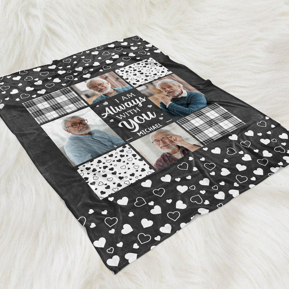 We Miss You - Personalized Custom Fleece Blanket