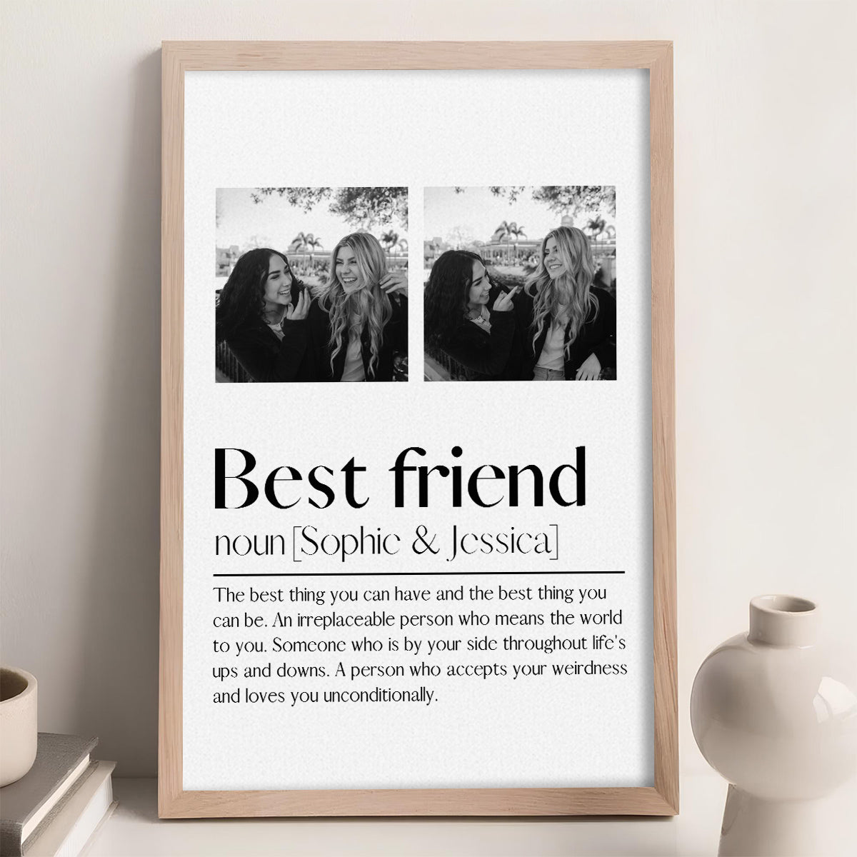Best Friend - Personalized Custom Poster