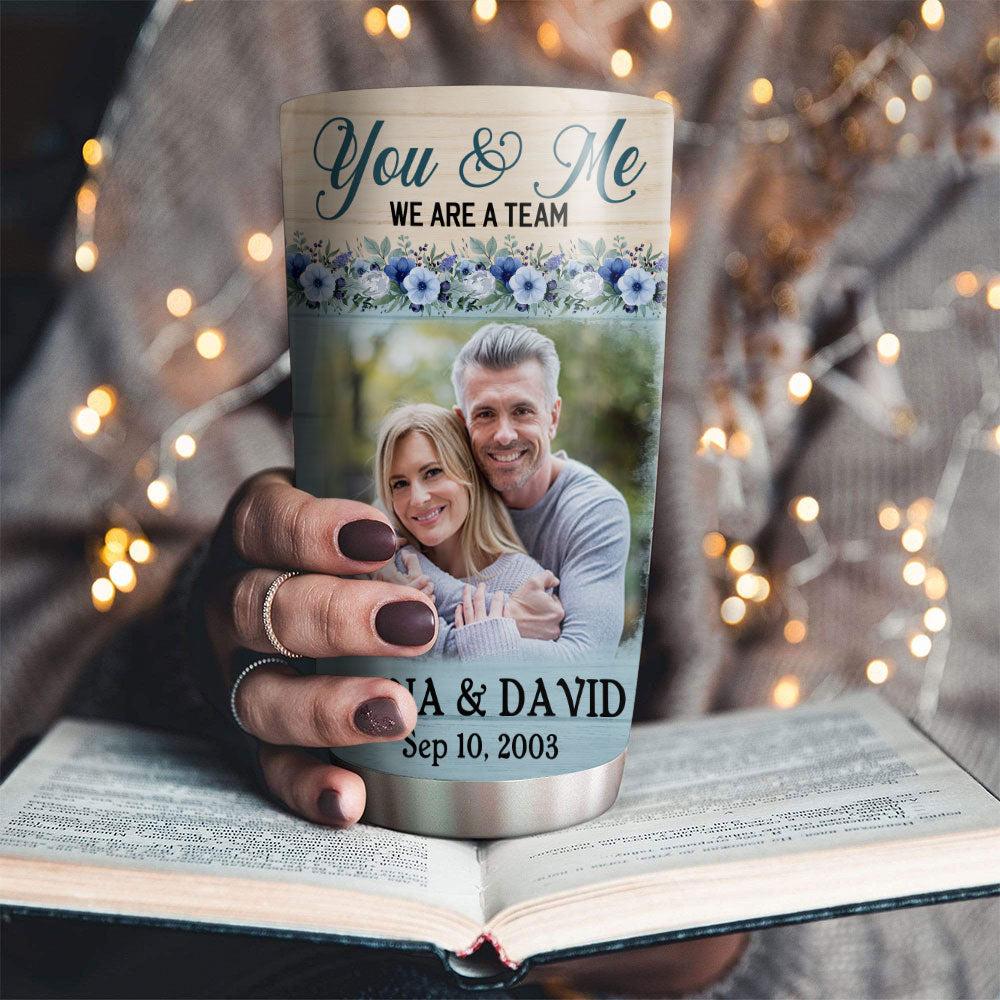 Hand In Hand - Personalized Custom Tumbler