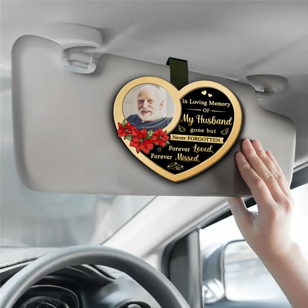 Forever Loved Forever Missed - Personalized Custom Car Visor Clip