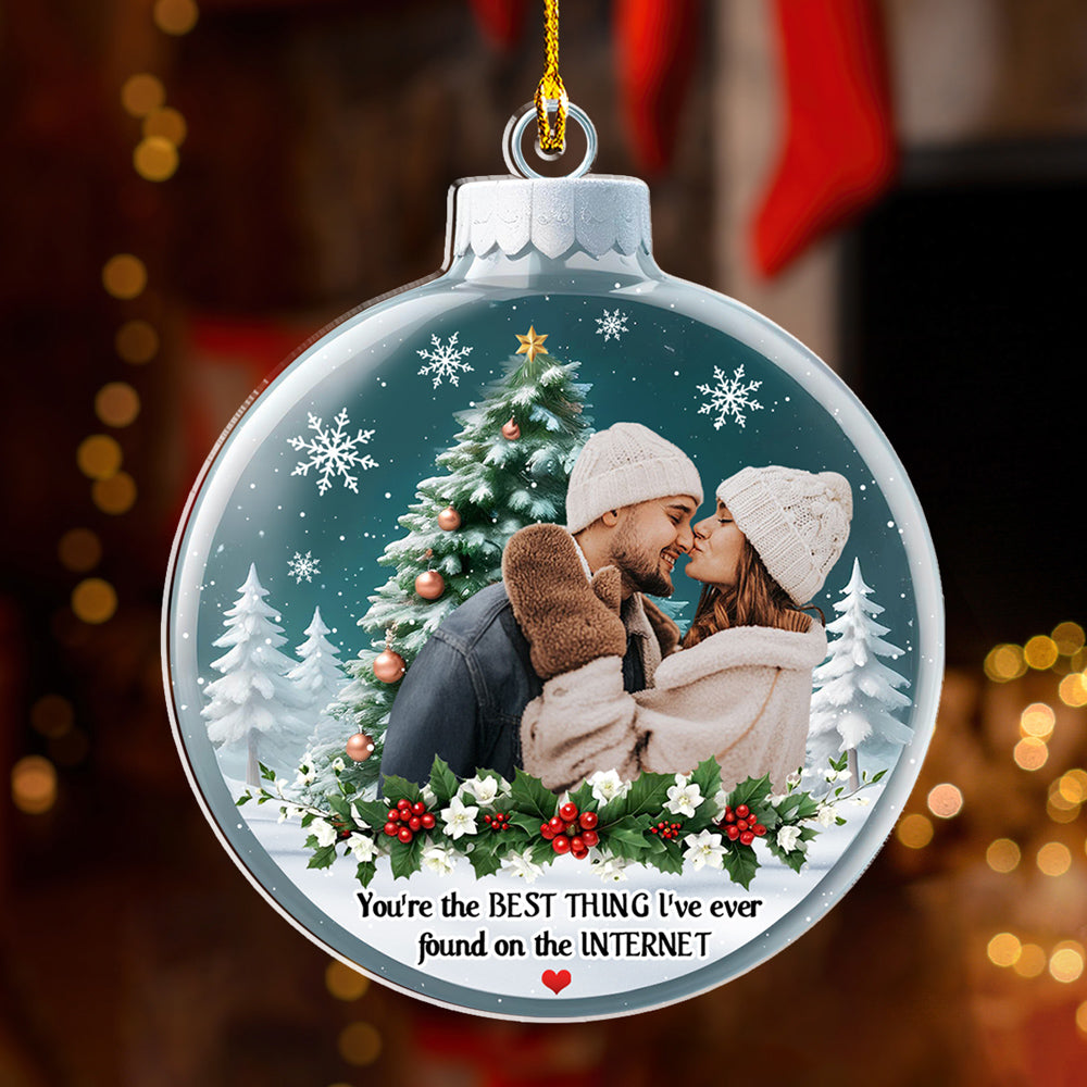You Are The Best Thing About Me - Personalized Custom Acrylic Ornament
