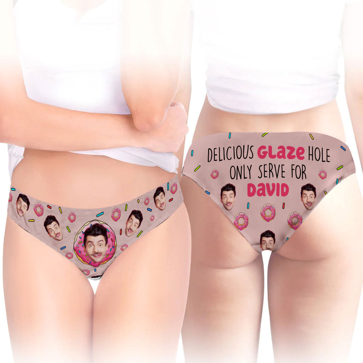 Only Serve For You - Personalized Women Briefs