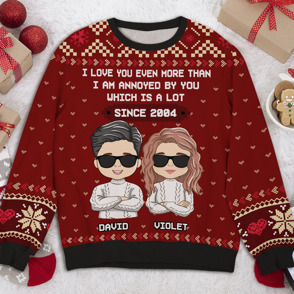 Annoy A Lot - Personalized Custom All-Over-Print Sweatshirt