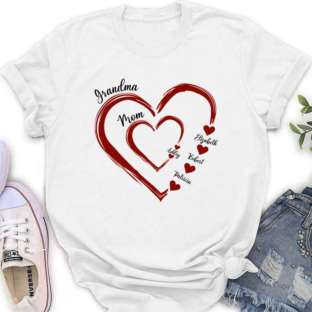 Sweethearts Of Mom - Personalized Custom Women's T-shirt