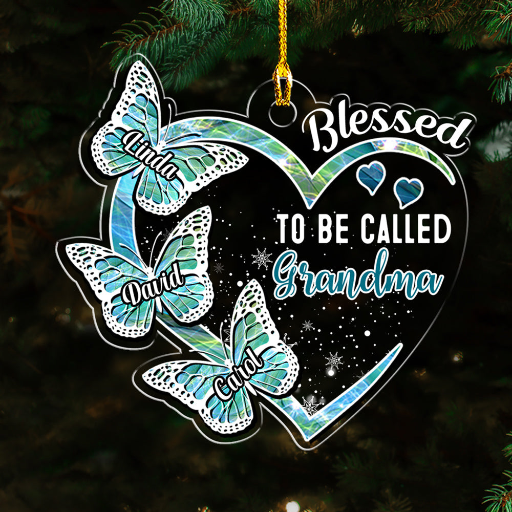 Blessed Mimi -  Personalized Custom Acrylic Ornament