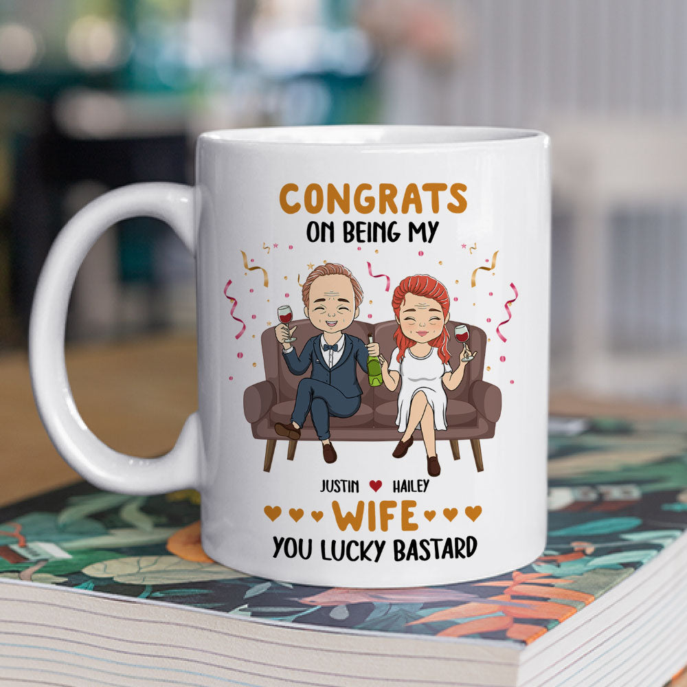 Congrats On Being My - Personalized Custom Coffee Mug
