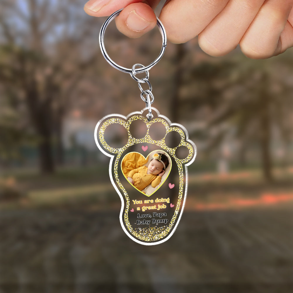 You Are Doing A Great Job - Personalized Custom Acrylic Keychain