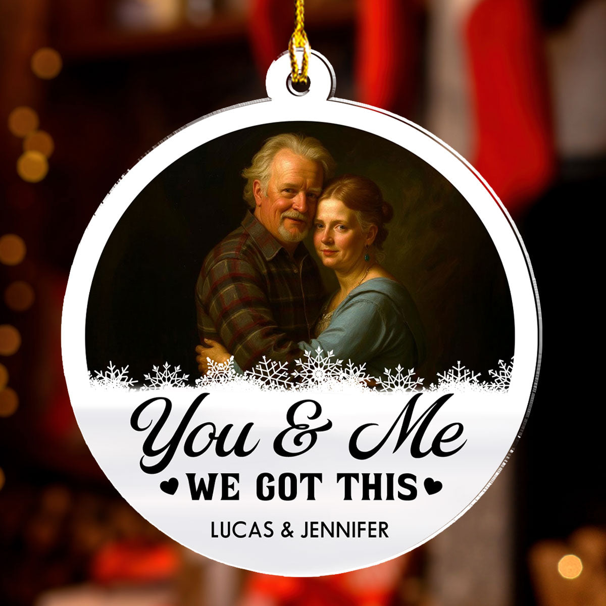 Got This Together - Personalized Custom Acrylic Ornament