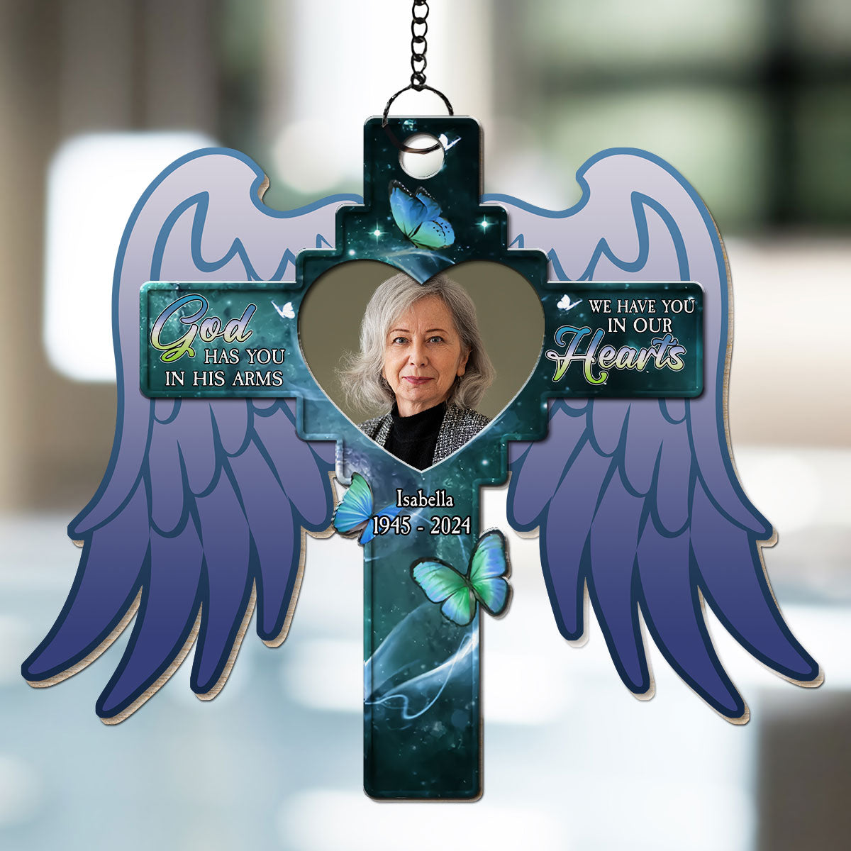 Beside You - Personalized Custom Suncatcher