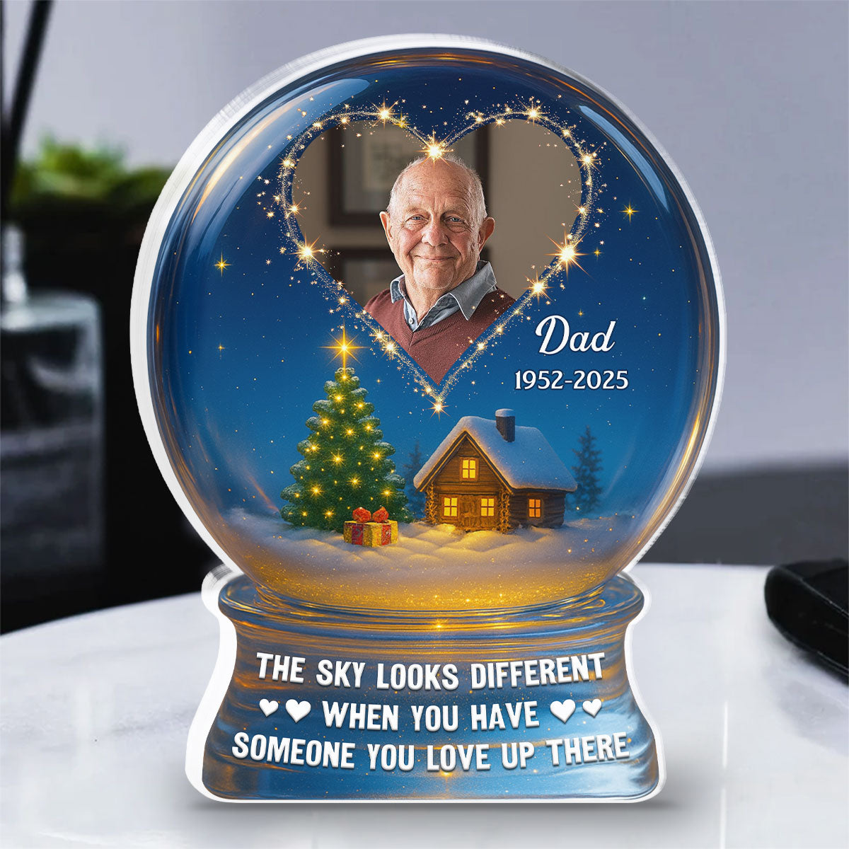 Sky Looks Different - Personalized Custom Acrylic Plaque